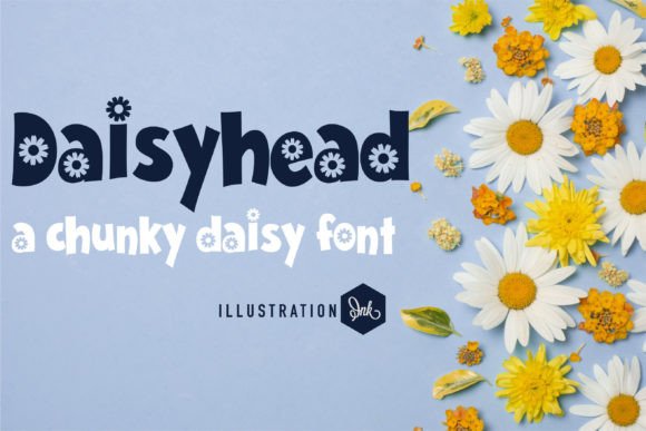 Daisyhead: A Playful Display Font for Modern Web Design