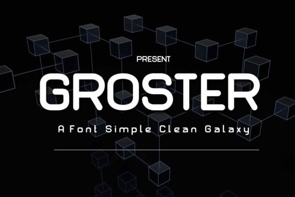 Groster: A Display Font That Elevates Campaign Visuals with Modern Charm