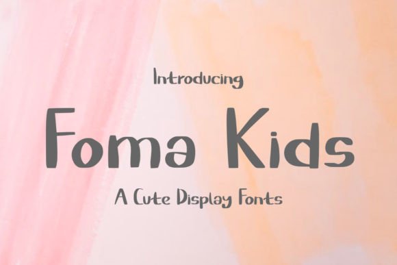 How Foma Kids Font Gave My Small Business a Joyful Brand Boost