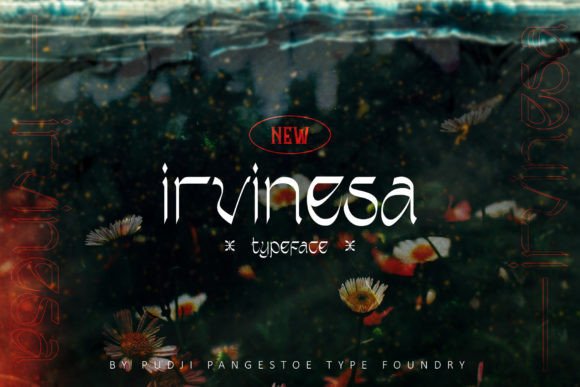 Irvinesa: A Fresh Display Font for Modern Editorial Design