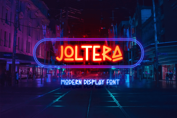 Joltera: A Bold Display Font for Editorial and Branding Projects