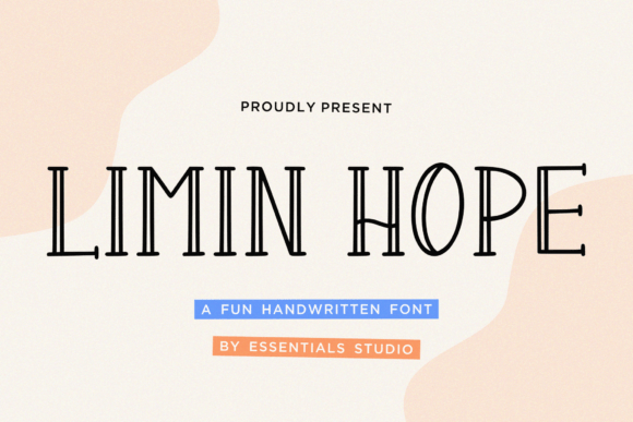 Limin Hope: A Playful Display Font for Web Designers and Digital Brands