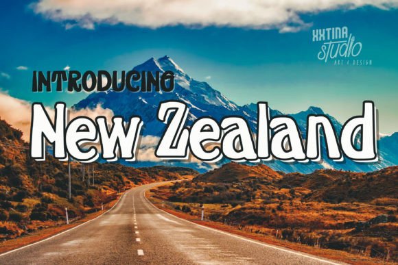 New Zealand: A Fresh Display Font for Professional Branding