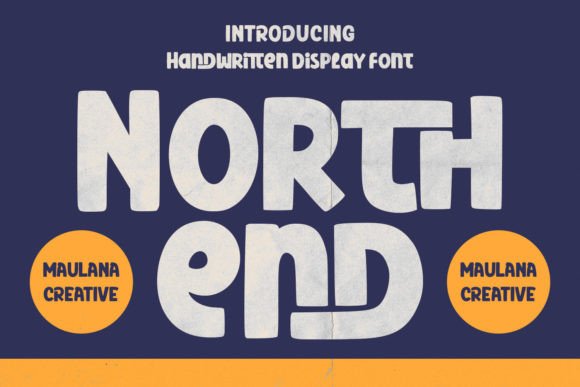 Northend Font: A Modern Handwritten Display Typeface for Branding