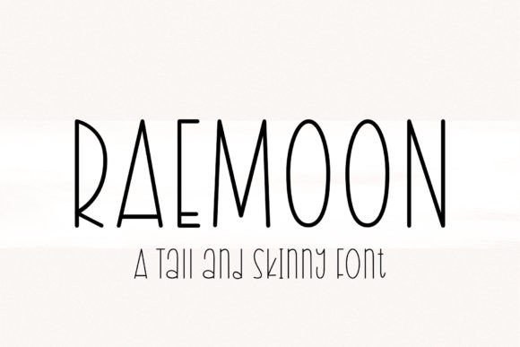 Raemoon: The Chic Display Font Every Crafter Needs for Labels, Invitations, and Farmhouse Decor