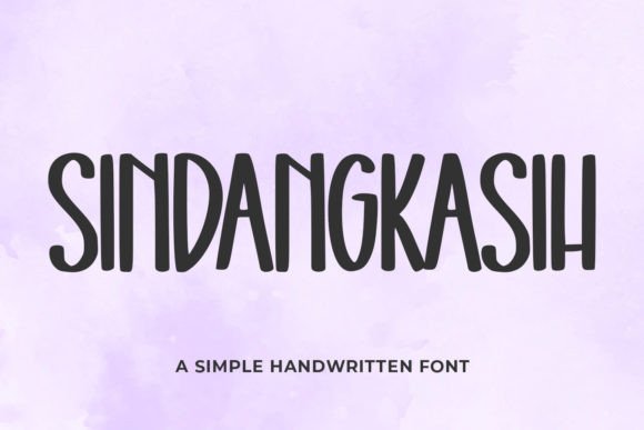 Sindangkasih: A Display Font That Elevates Small Business Branding