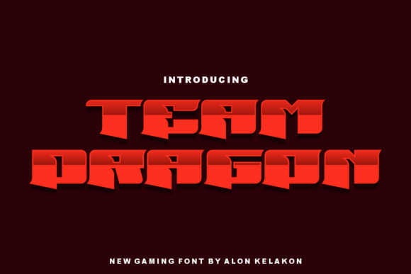 Team Dragon: A Display Font That Brings Personality to Every Page