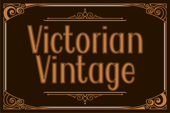 Victorian Vintage: How This Chic Display Font Elevates Campaign Visuals