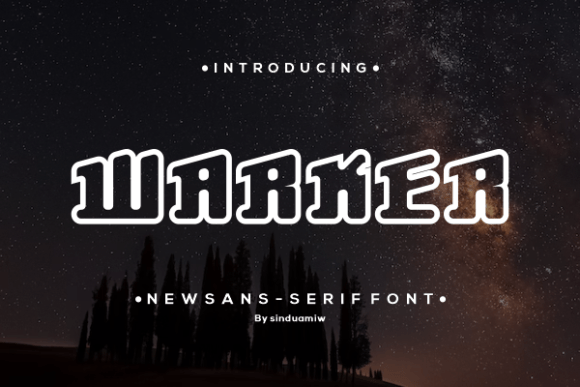 Warker: A Bold Display Font for Modern Editorial Design