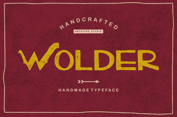 Wolder: The Vintage Display Font That Elevates Handmade Design